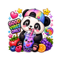Kawaii Critters •Panda & Boba•
