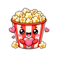 Kawaii Critters •Popcorn Love•