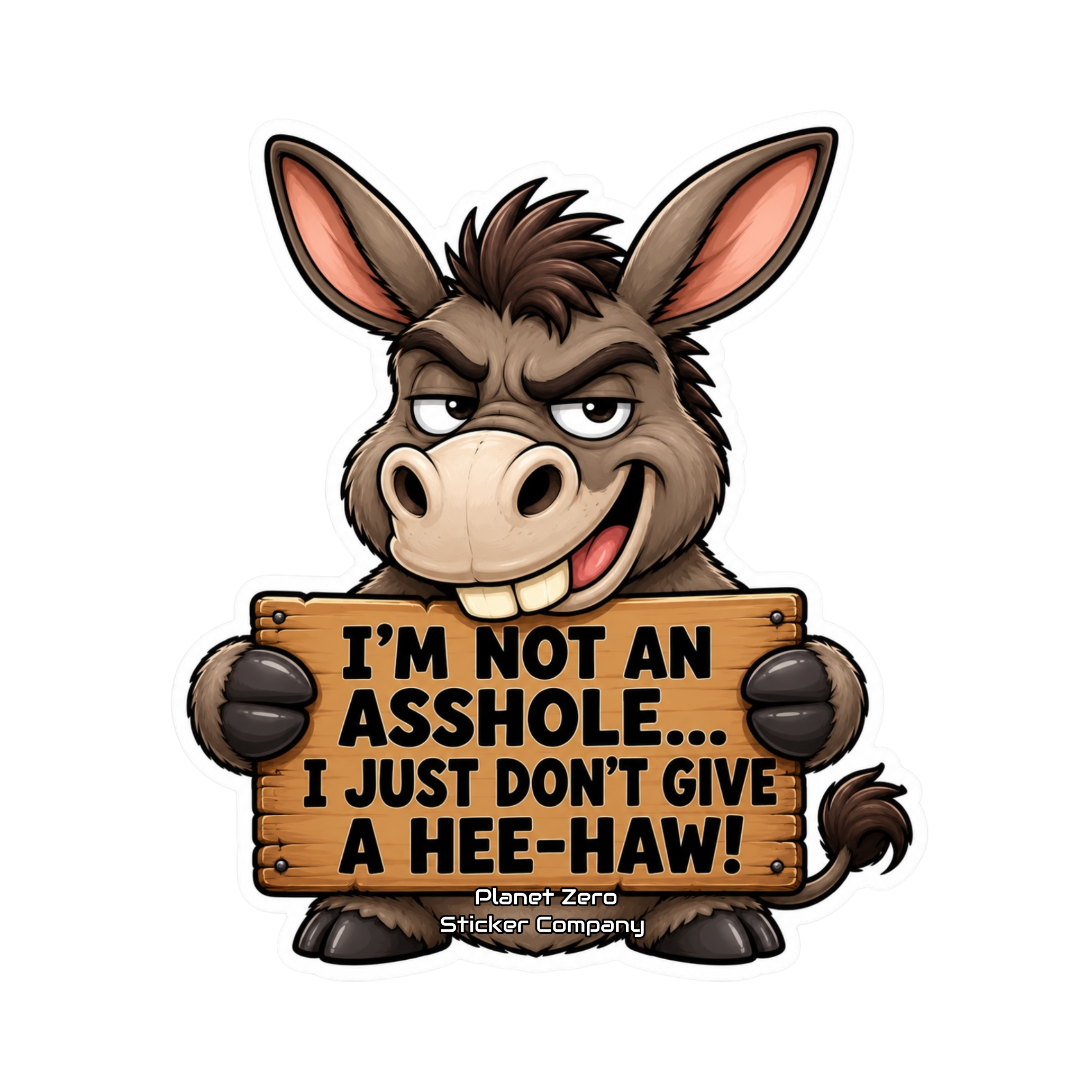 Donkey with an Attitude