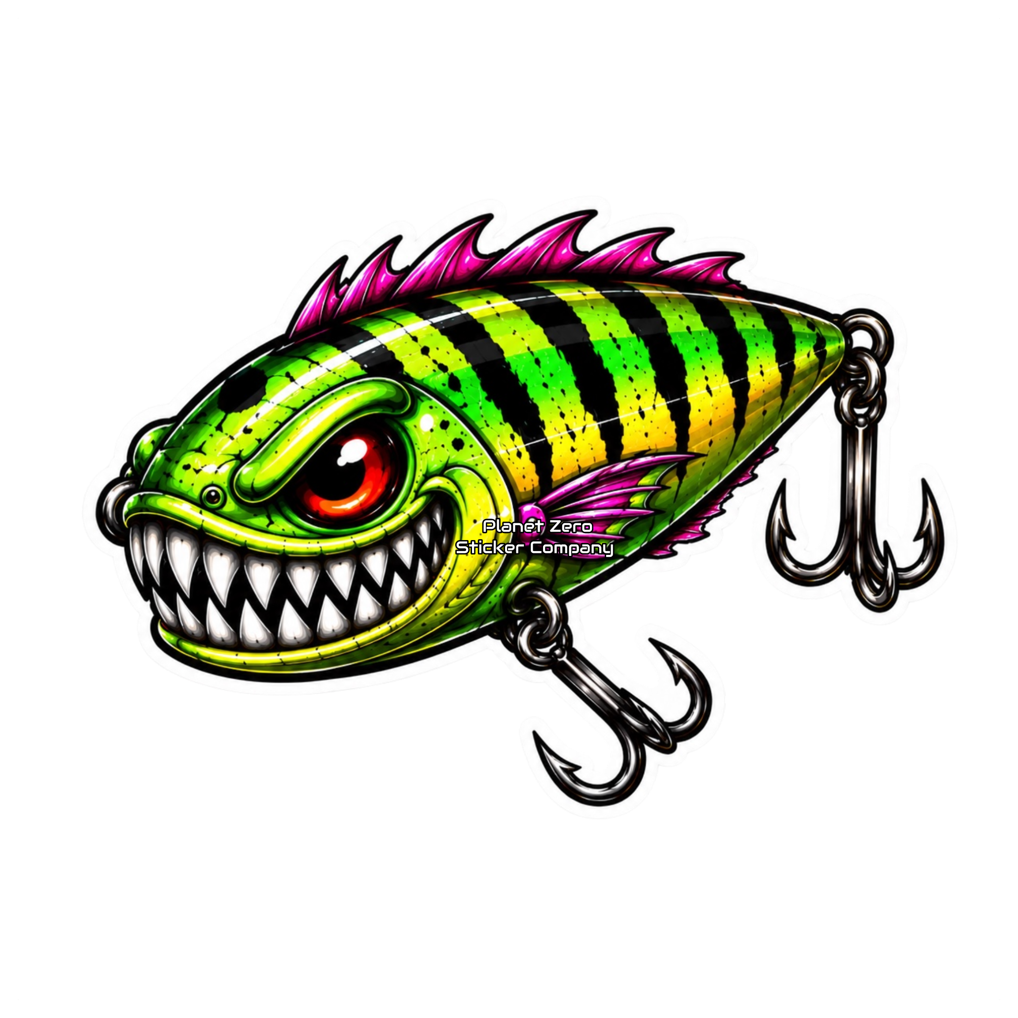 Strike Beasts™️ •Frostbite• Fishing Lure Sticker