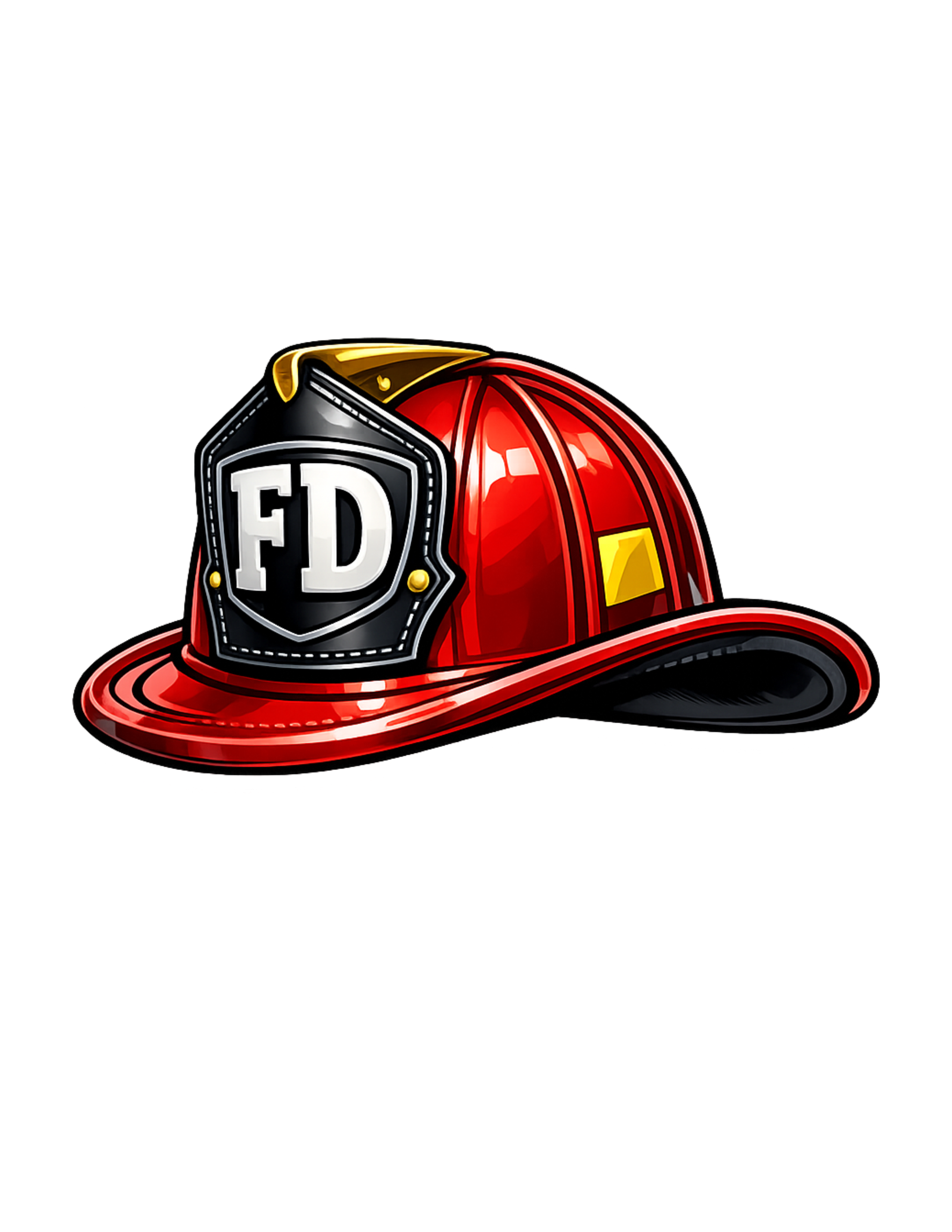 Fire Department Helmet (Red)