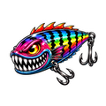 Strike Beasts™️ •Vortex• Fishing Lure Sticker