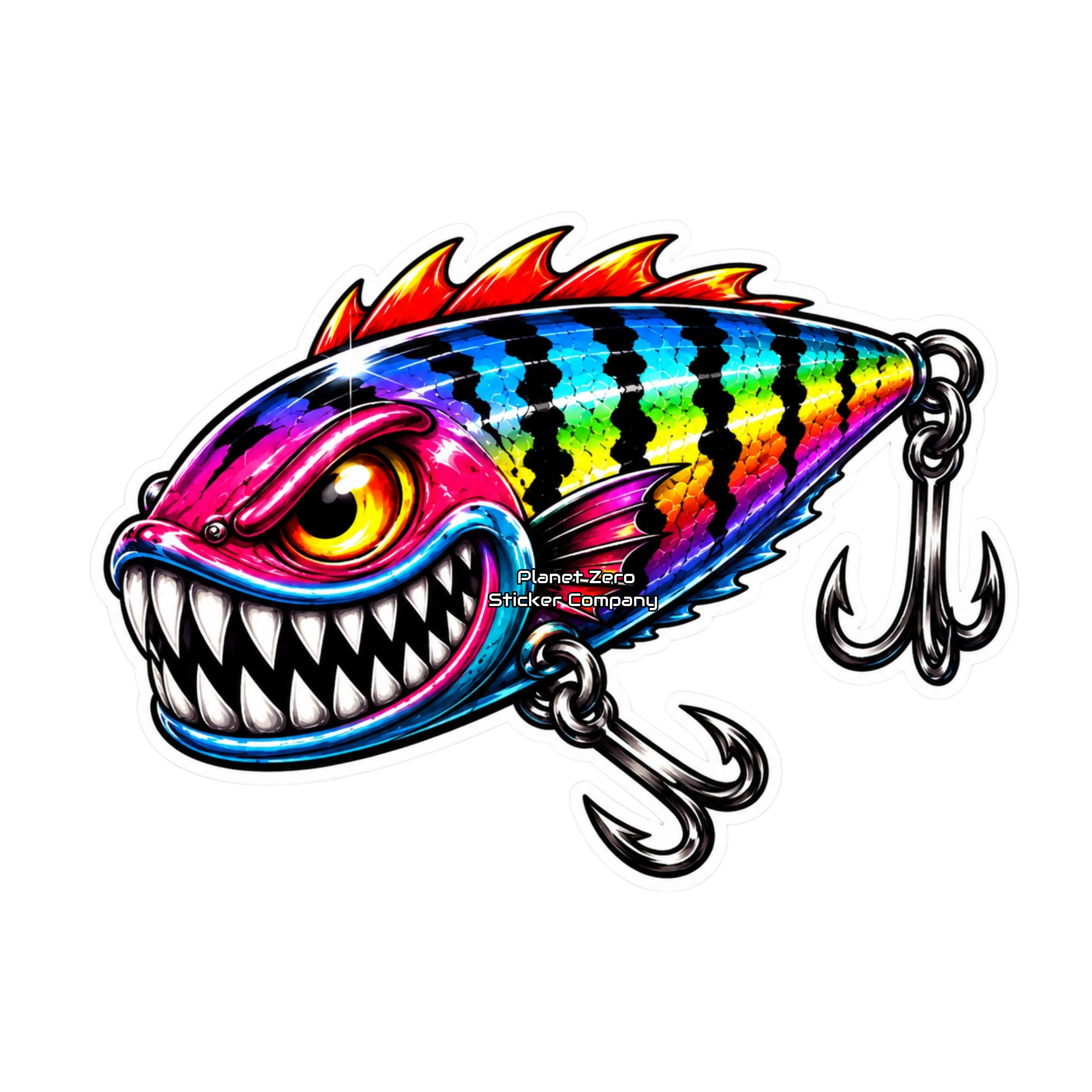 Strike Beasts™️ •Vortex• Fishing Lure Sticker