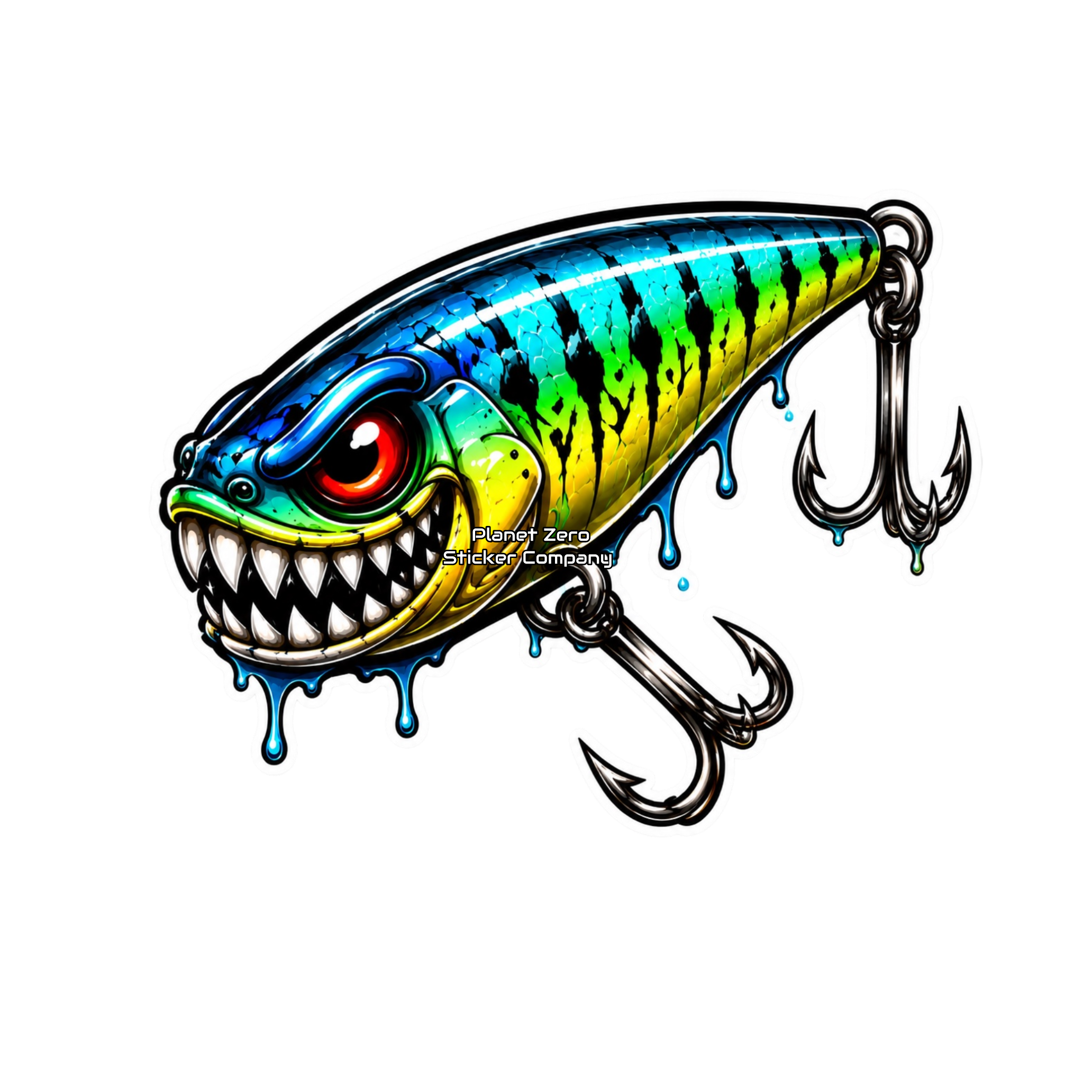 Strike Beasts™️ •Berserker• Fishing Lure Sticker