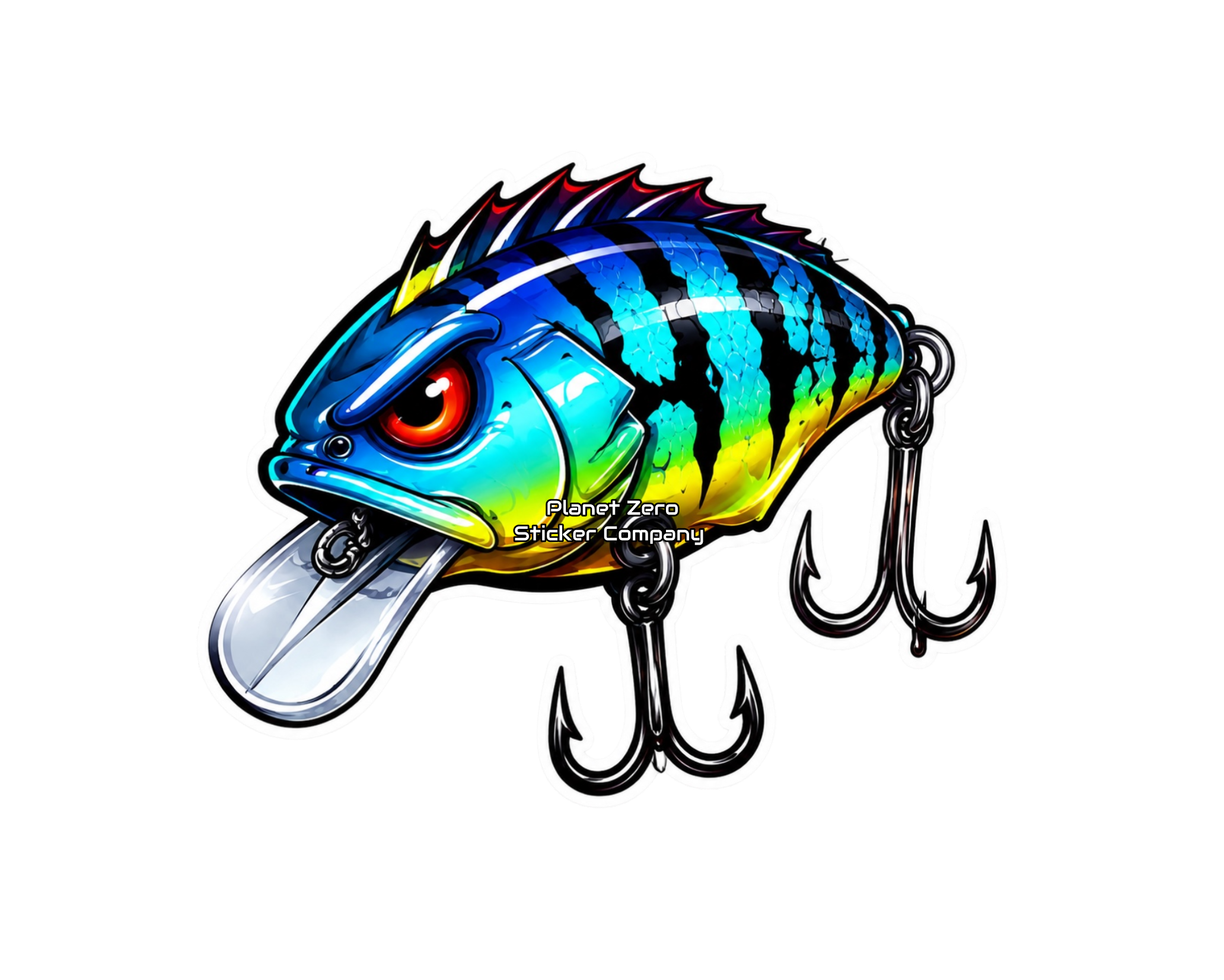 Strike Beasts™️ •Outlaw• Fishing Lure Sticker