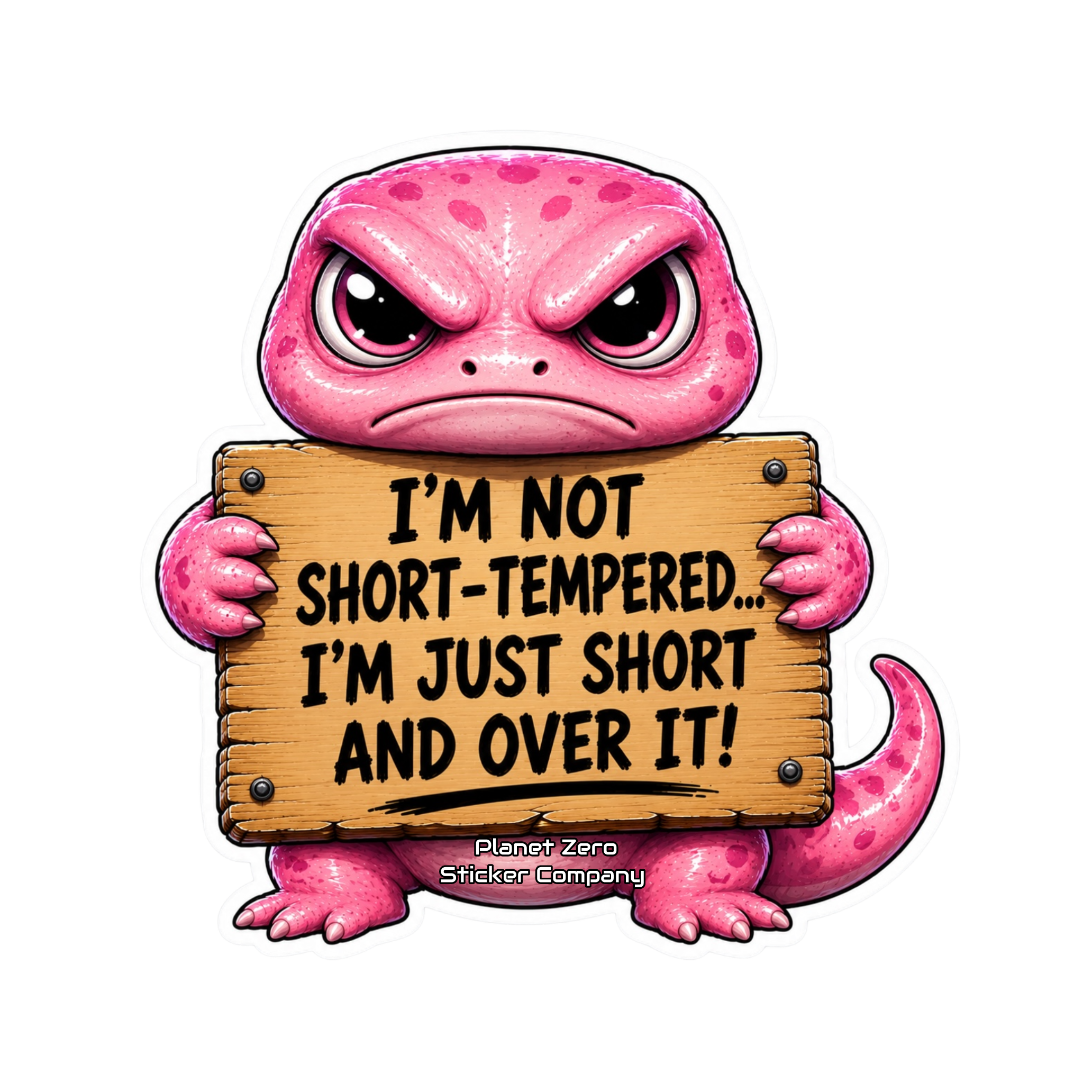 Lizard with an Attitude