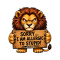 Lion with an Attitude