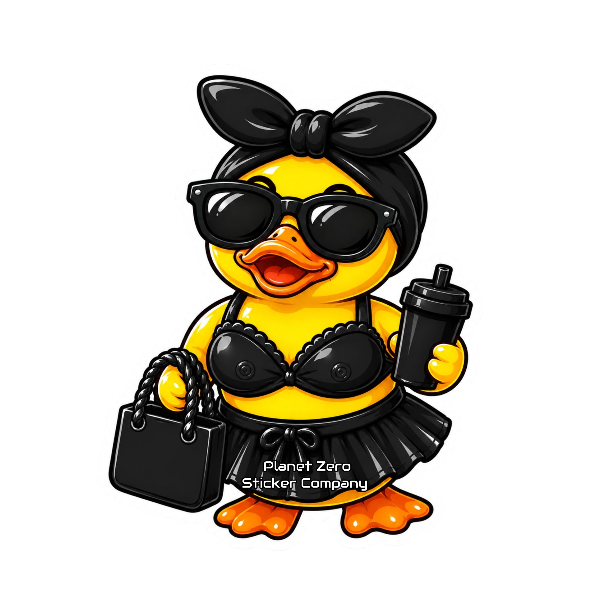 Glam Duck - Black