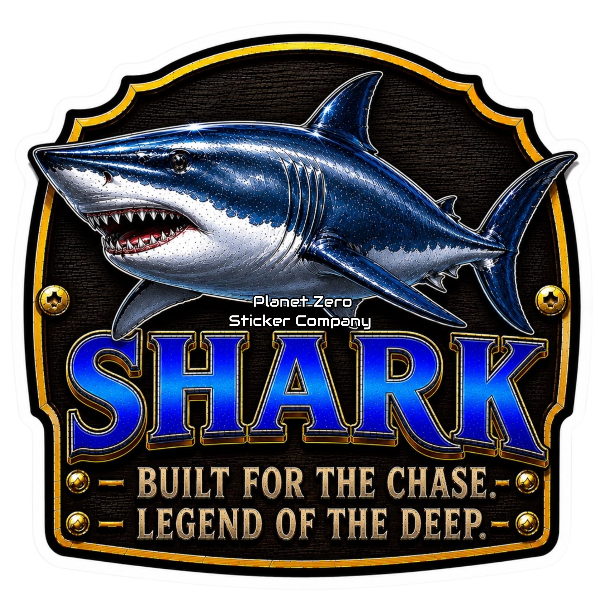 Shark – Trophy Fish Sticker