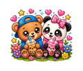 Kawaii Critters •Boba & Cuddles•