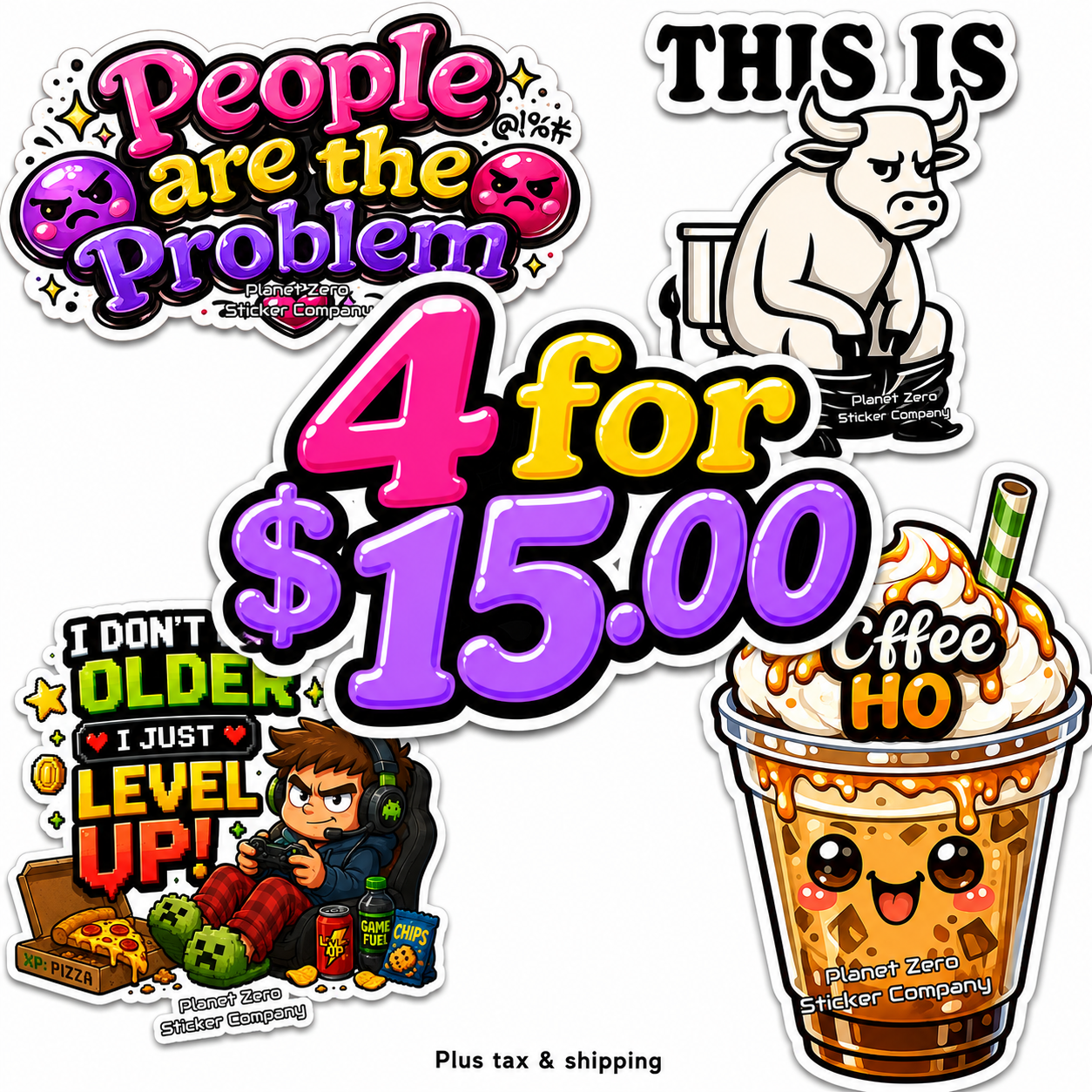 4 for $15 Bundle