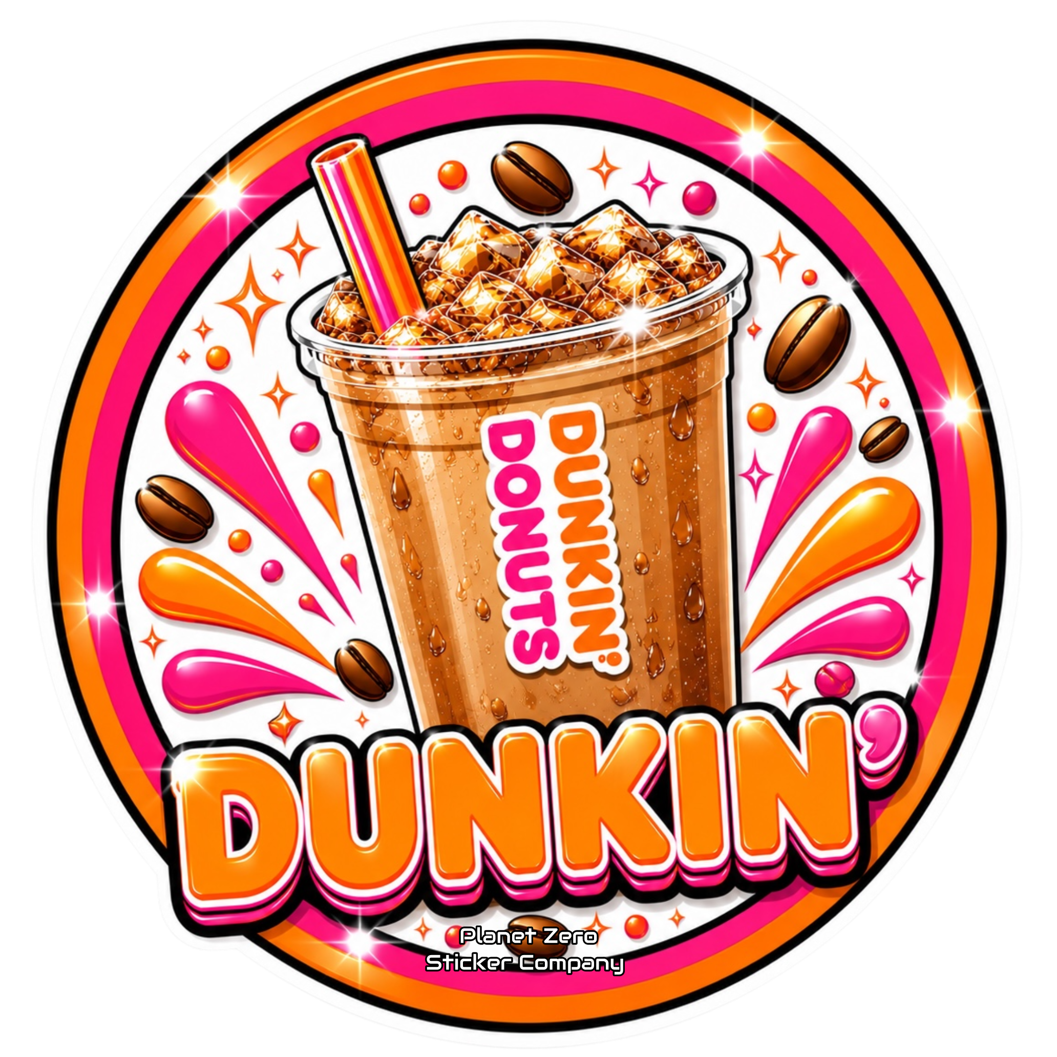 Dunkin’ Coffee “Inspired” Design
