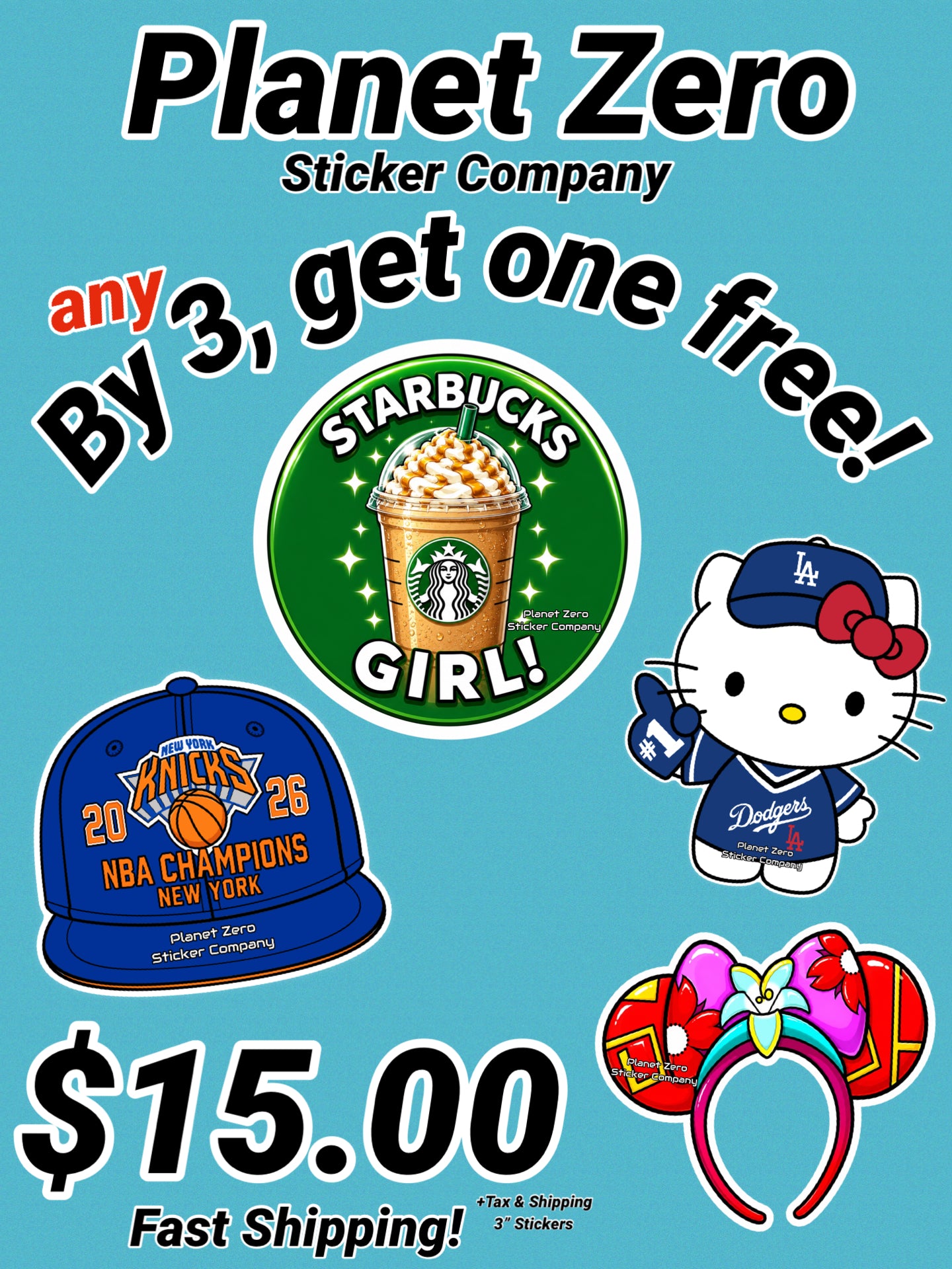 Buy 3, Get 1 FREE! Bundle Pack!
