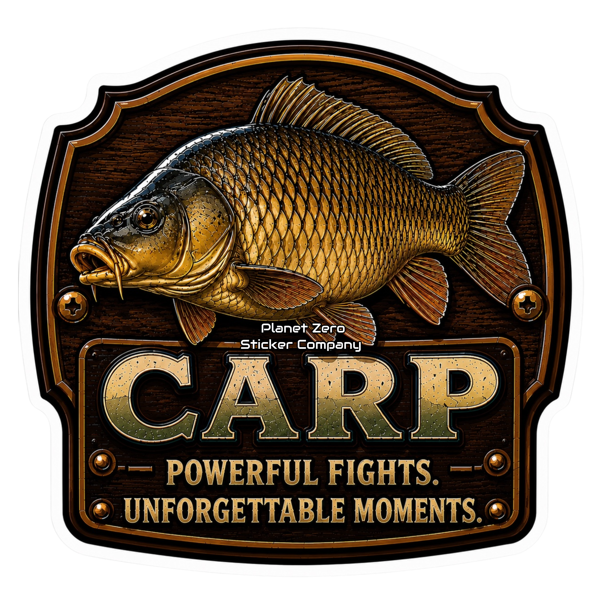 Carp – Trophy Fish Sticker