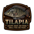 Tilapia – Trophy Fish Sticker
